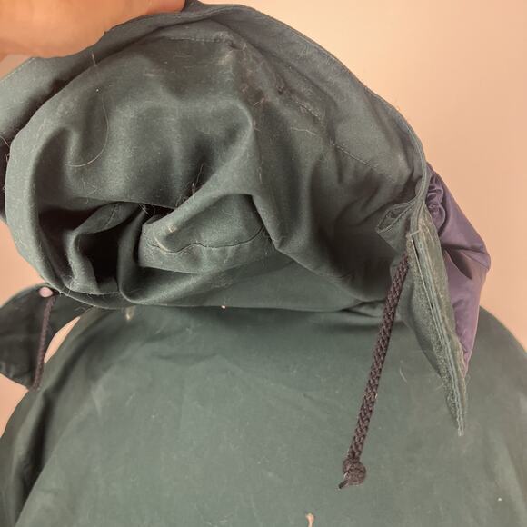 Eddie Bauer Coat Jacket X-Large Men’s Green Good Down Ridge Line - Picture 10 of 14